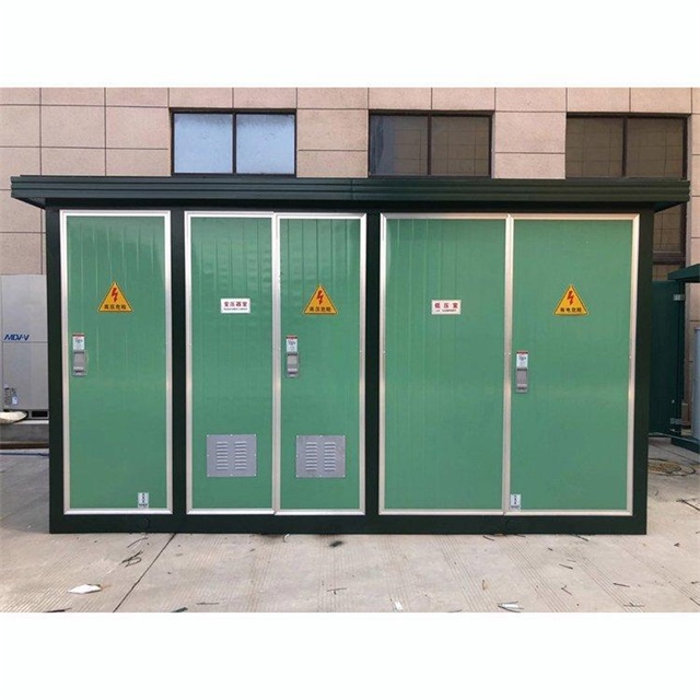 富川1600KVA欧式箱式变压器